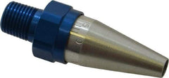 Vortec - Blow Gun OSHA Air Saver Nozzle - 1/8 NPT, 1-7/8" Long, Aluminum - Makers Industrial Supply