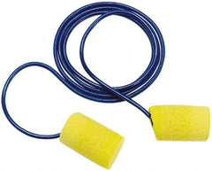 3M - Disposable, Corded, 29 dB, Barrel Earplugs - Yellow, 200 Pairs - Makers Industrial Supply