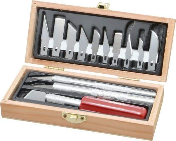 Excel - Hobby Knife Set - 16 Pieces - Makers Industrial Supply