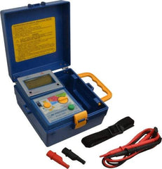 B&K Precision - Digital Display, 2,000 Megohm Electrical Insulation Resistance Tester & Megohmmeter - 1,000 VDC Max Test Voltage, Powered by AA Battery - Makers Industrial Supply