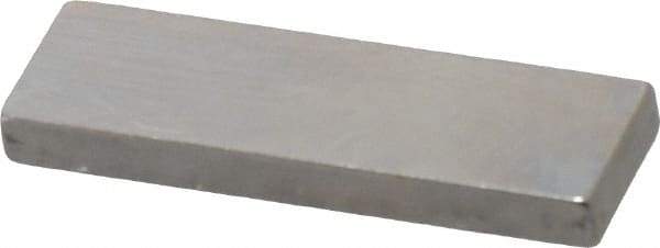 Mitutoyo - 0.12" Rectangular Steel Gage Block - Accuracy Grade AS-1, Includes Certificate of Inspection - Makers Industrial Supply