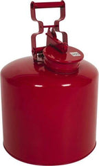 Eagle - Safety Disposal Cans Capacity (Gal.): 5.00 Material: Galvanized Steel - Makers Industrial Supply