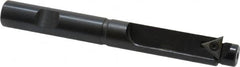 APT - 19/32 Inch Diameter, Solid Pilot, Straight 1/2 Inch Shank Diameter, 1 Insert, Indexable Counterbore - 4-3/8 Inch Overall Length, TPGH 215 Insert - Makers Industrial Supply