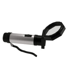 Value Collection - 3.5x Magnification, 2 Inch Lens Diameter, Flashlight Loupe Loupe - Makers Industrial Supply