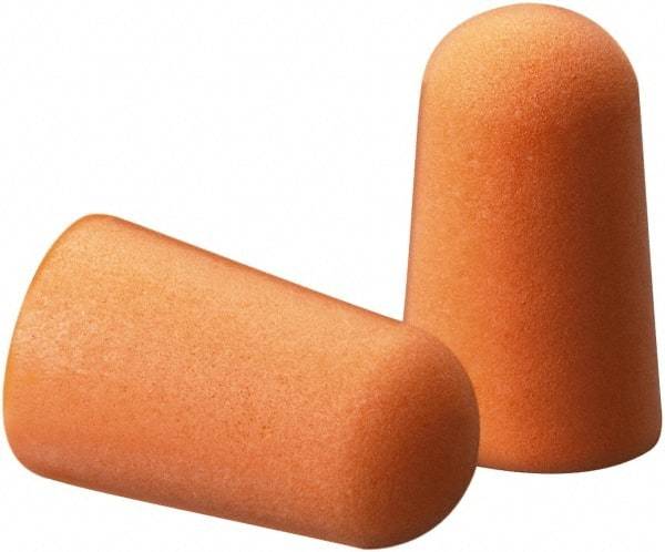 3M - Disposable, Uncorded, 29 dB, Taper End Earplugs - Orange - Makers Industrial Supply