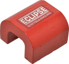 Eclipse - 0 Hole, 2-7/16" Overall Width, 2-3/8" Deep, 1-13/64" High, 76 Lb Average Pull Force, Alnico Power Magnets - 14.28mm Pole Width, 550°C Max Operating Temp, Grade 5 Alnico - Makers Industrial Supply