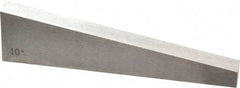 Value Collection - 10° Angle, 3 Inch Long, Angle Block - 55 RC Hardness - Makers Industrial Supply