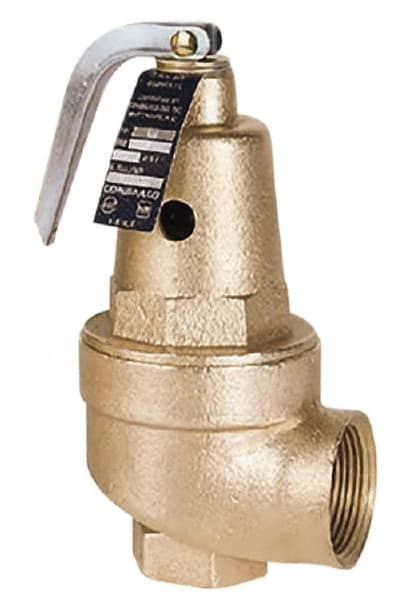 Conbraco - 2" Inlet, 2" Outlet, ASME Safety Relief Valve - 30 Max psi, 5,193,000 BTUs - Makers Industrial Supply