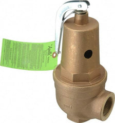 Conbraco - 1-1/2" Inlet, 1-1/2" Outlet, ASME Safety Relief Valve - 30 Max psi, 3,151,000 BTUs - Makers Industrial Supply