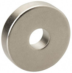 Eclipse - 0.813" OD x 1/4" ID, 0.188" Thick, Alnico Ring Magnet - Makers Industrial Supply