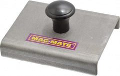 Mag-Mate - 2-1/2" Long, 9/16" Magnet Height, 45 Lb Max Pull Magnetic Print Holder - 22.5 Lb Average Magnetic Pull - Makers Industrial Supply