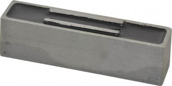 Mag-Mate - 1" Wide x 1-1/4" High x 4-1/2" Long, Rectangular Ceramic Holding Magnet - 2 Pole, 45 Lb Max Holding Capacity, 22.5 Lb Average Holding Capacity - Makers Industrial Supply