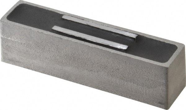 Mag-Mate - 1" Wide x 1-1/4" High x 4-1/2" Long, Rectangular Ceramic Holding Magnet - 2 Pole, 65 Lb Max Holding Capacity, 32.5 Lb Average Holding Capacity - Makers Industrial Supply