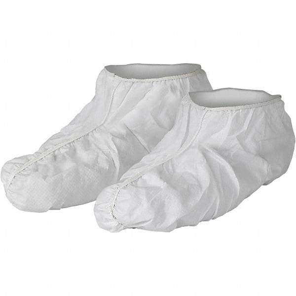 KleenGuard - Size Universal, SMMMS, Standard Shoe Cover - White, Non-Chemical Resistant - Makers Industrial Supply