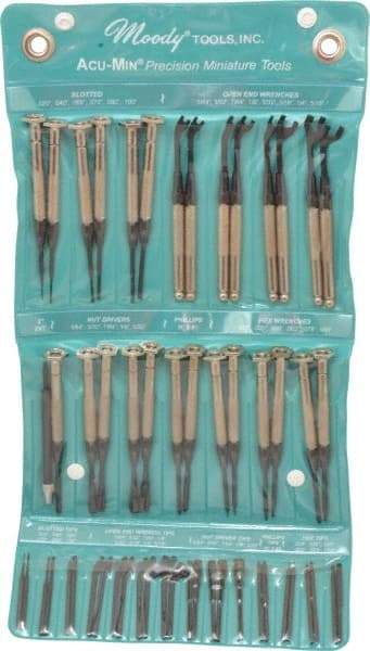 Moody Tools - 55 Piece Screwdriver Set - Comes in Tools Only - Makers Industrial Supply