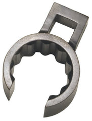 Martin Tools - 1/2" Drive, 1-1/2", Black Oxide, Flare Nut Crowfoot Wrench - Makers Industrial Supply