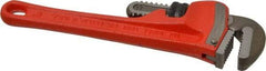 Ridgid - 8" Cast Iron Straight Pipe Wrench - 1" Pipe Capacity - Makers Industrial Supply