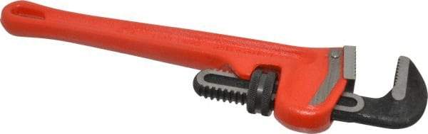 Ridgid - 12" Cast Iron Straight Pipe Wrench - 2" Pipe Capacity - Makers Industrial Supply