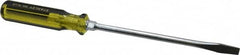 Stanley - Standard Slotted Screwdriver - Round Shank, Acetate Handle - Makers Industrial Supply