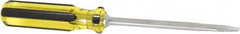 Stanley - Standard Slotted Screwdriver - Square Shank, Acetate Handle - Makers Industrial Supply