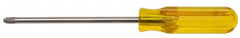 Xcelite - #3, 10-1/2" OAL, Standard Phillips Screwdriver - 6" Blade Length, Round Shank, Acetate Handle - Makers Industrial Supply