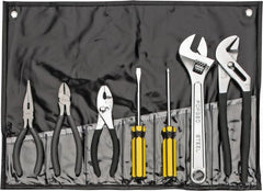 Value Collection - 7 Piece Mechanic's Tool Set - Comes in Tool Roll - Makers Industrial Supply