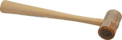 Garland - 1/8 Lb Head Rawhide Mallet - Wood Handle - Makers Industrial Supply