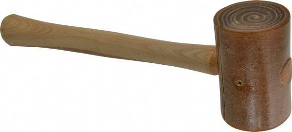 Garland - 1-3/8 Lb Head Rawhide Mallet - Wood Handle - Makers Industrial Supply