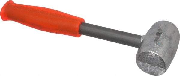 Cook Hammer - 3 Lb Head Nonmarring Mallet - 9-1/2" Long Steel Handle - Makers Industrial Supply