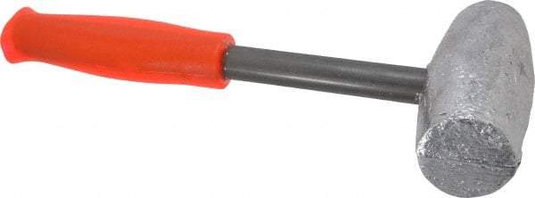 Cook Hammer - 5 Lb Head Nonmarring Mallet - 9-1/2" Long Steel Handle - Makers Industrial Supply