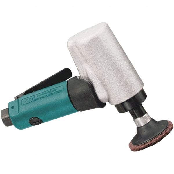 Dynabrade - 2" Max Disc, 15,000 RPM, Pneumatic Handheld Disc Sander - 26 CFM, 1/4 NPT Inlet, 0.5 hp, 90 psi - Makers Industrial Supply