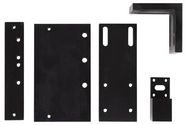 Newall - DRO Bracket Kit - Lathe Mounting, Horizontal or Vertical Mounting Orientation, Use with NMS300 DRO, NMS800 DRO, Spherosyn/Spherosyn Encoder - Makers Industrial Supply