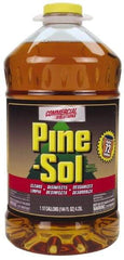 Pine-Sol - 144 oz Bottle All-Purpose Cleaner - Liquid, Disinfectant, Pine - Makers Industrial Supply