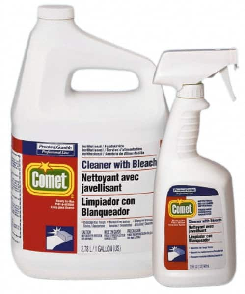 Comet USA LLC - 1 Gal Jug Liquid Bathroom Cleaner - Unscented Scent, General Purpose Cleaner - Makers Industrial Supply