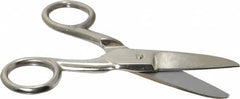 Wiss - 1-7/8" LOC, 5-1/4" OAL Standard Scissors - Serrated, For Electrical - Makers Industrial Supply