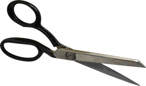 Wiss - 3-3/4" LOC, 8-1/8" OAL Inlaid Shears - Offset Handle, For General Purpose Use - Makers Industrial Supply