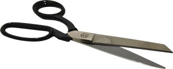 Wiss - 4" LOC, 9-1/4" OAL Inlaid Shears - Offset Handle, For General Purpose Use - Makers Industrial Supply