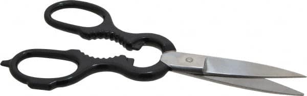 Wiss - 2-5/8" LOC, 8" OAL Standard Shears - Metal Straight Handle, For Kitchen Use - Makers Industrial Supply