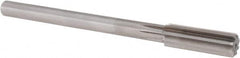 Alvord Polk - 13/16" High Speed Steel 8 Flute Chucking Reamer - Straight Flute, 5/8" Straight Shank, 2-1/2" Flute Length, 9-1/2" OAL - Makers Industrial Supply