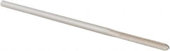 Alvord Polk - #24 High Speed Steel 4 Flute Chucking Reamer - Straight Flute, 0.146" Straight Shank, 1" Flute Length, 4" OAL - Makers Industrial Supply