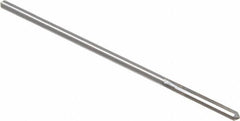 Alvord Polk - #32 High Speed Steel 4 Flute Chucking Reamer - Straight Flute, 0.112" Straight Shank, 7/8" Flute Length, 3-1/2" OAL - Makers Industrial Supply