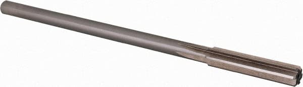 Alvord Polk - 0.373" High Speed Steel 6 Flute Dowel Pin Chucking Reamer - Makers Industrial Supply