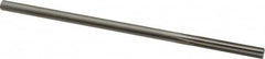 Alvord Polk - 1/4" High Speed Steel 6 Flute Chucking Reamer - Straight Flute, 0.2405" Straight Shank, 1-1/2" Flute Length, 6" OAL - Makers Industrial Supply