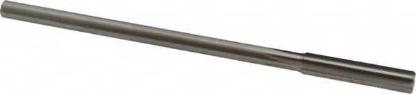 Alvord Polk - 9.5mm High Speed Steel 6 Flute Chucking Reamer - Straight Flute, 0.3105" Straight Shank, 1-3/4" Flute Length, 7" OAL - Makers Industrial Supply