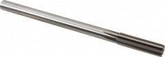 Alvord Polk - 16.5mm High Speed Steel 8 Flute Chucking Reamer - Straight Flute, 9/16" Straight Shank, 2-1/4" Flute Length, 9" OAL - Makers Industrial Supply