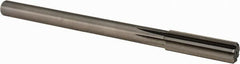 Alvord Polk - 18.5mm High Speed Steel 8 Flute Chucking Reamer - Straight Flute, 5/8" Straight Shank, 2-1/2" Flute Length, 9-1/2" OAL - Makers Industrial Supply