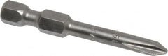 Apex - #1 Phillips Screwdriver Bit - 1/4" Hex Drive, 1-15/16" OAL - Makers Industrial Supply