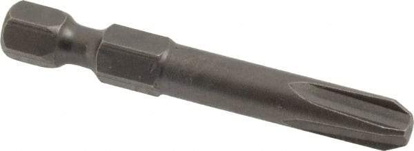 Apex - #3 Phillips Screwdriver Bit - 1/4" Hex Drive, 1-15/16" OAL - Makers Industrial Supply