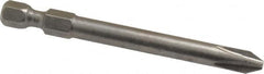 Apex - #2 Phillips Screwdriver Bit - 1/4" Hex Drive, 2-3/4" OAL - Makers Industrial Supply