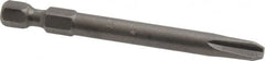 Apex - #3 Phillips Screwdriver Bit - 1/4" Hex Drive, 2-3/4" OAL - Makers Industrial Supply